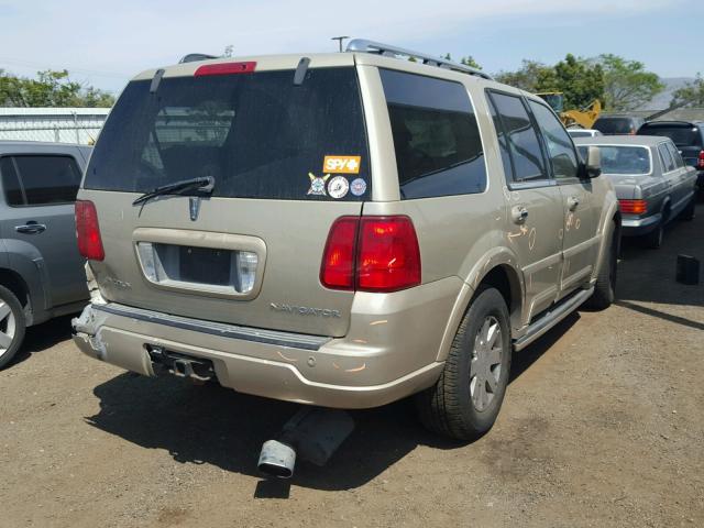 5LMFU27R34LJ18569 - 2004 LINCOLN NAVIGATOR Brązowy zdjęcie 4