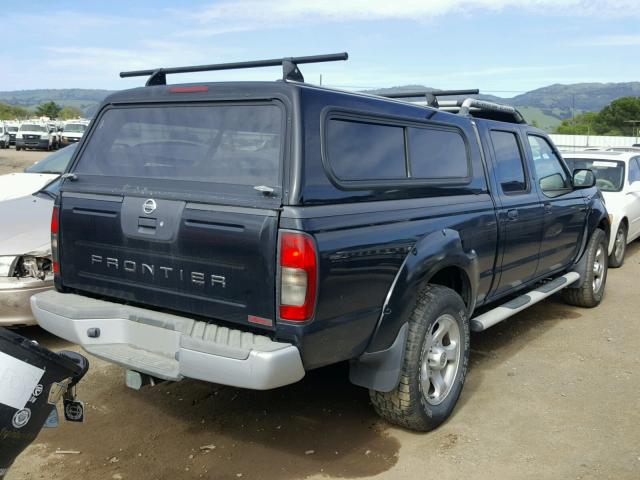 1N6MD29Y63C465800 - 2003 NISSAN FRONTIER C BLACK photo 4