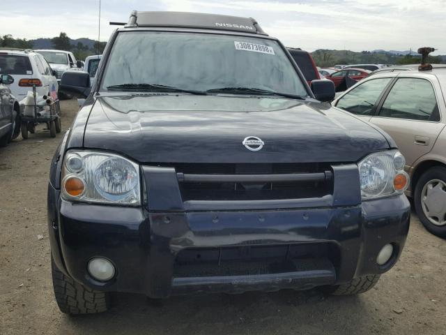 1N6MD29Y63C465800 - 2003 NISSAN FRONTIER C BLACK photo 9