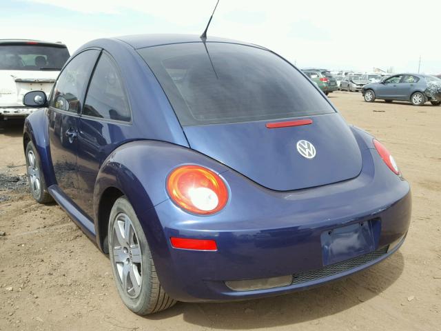 3VWPR31C66M423277 - 2006 VOLKSWAGEN NEW BEETLE BLUE photo 3