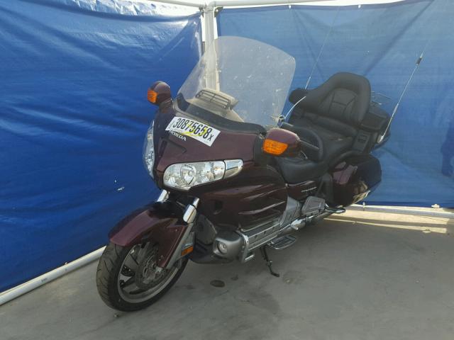 1HFSC47F27A602720 - 2007 HONDA GL1800 BURGUNDY photo 2