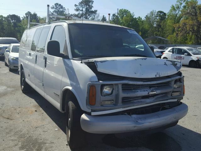 1GCGG29R711115892 - 2001 CHEVROLET EXPRESS G2 WHITE photo 1