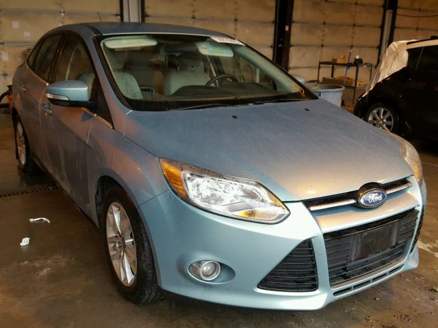 1FAHP3H25CL169249 - 2012 FORD FOCUS SEL TEAL photo 1