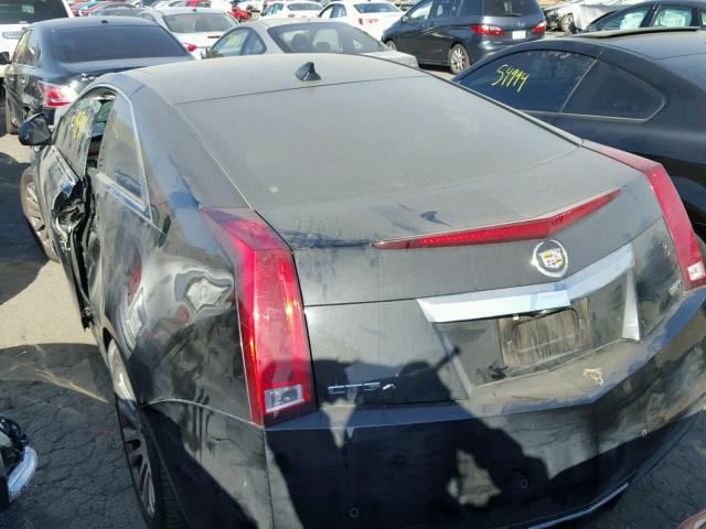 1G6DS1E37C0119479 - 2012 CADILLAC CTS PREMIU BLACK photo 3