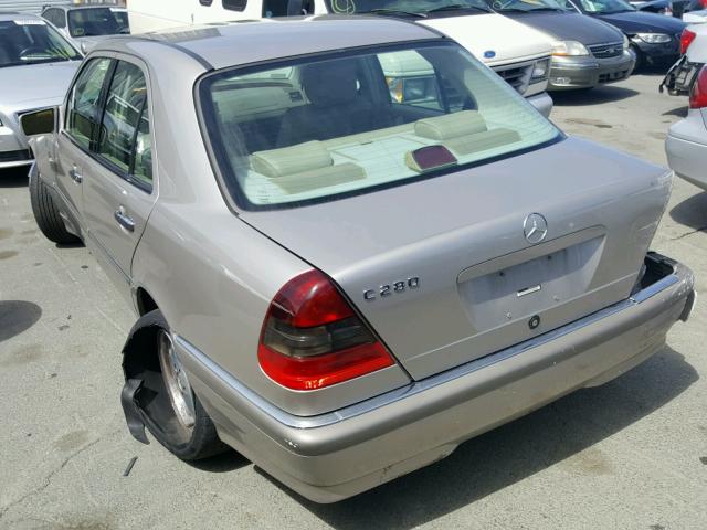 WDBHA29G1WA576256 - 1998 MERCEDES-BENZ C 280 GOLD photo 3