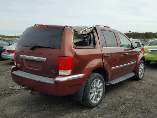 1A8HW58287F501609 - 2007 CHRYSLER ASPEN LIMI 栗色 照片 4