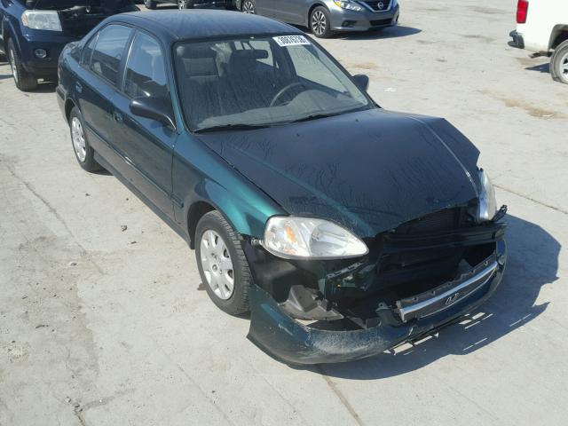 2HGEJ6612XH558039 - 1999 HONDA CIVIC BASE Yaşıl foto 1