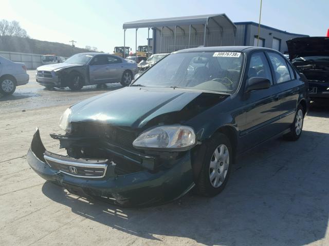 2HGEJ6612XH558039 - 1999 HONDA CIVIC BASE Yaşıl foto 2