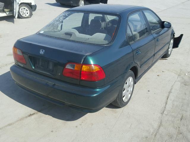 2HGEJ6612XH558039 - 1999 HONDA CIVIC BASE Yaşıl foto 4