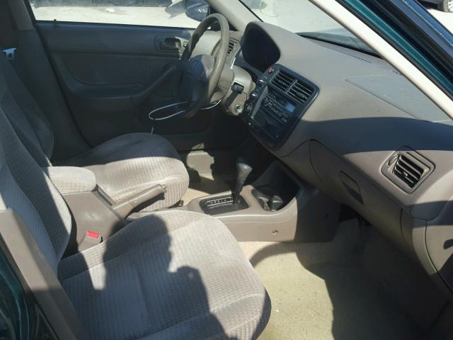 2HGEJ6612XH558039 - 1999 HONDA CIVIC BASE Yaşıl foto 5