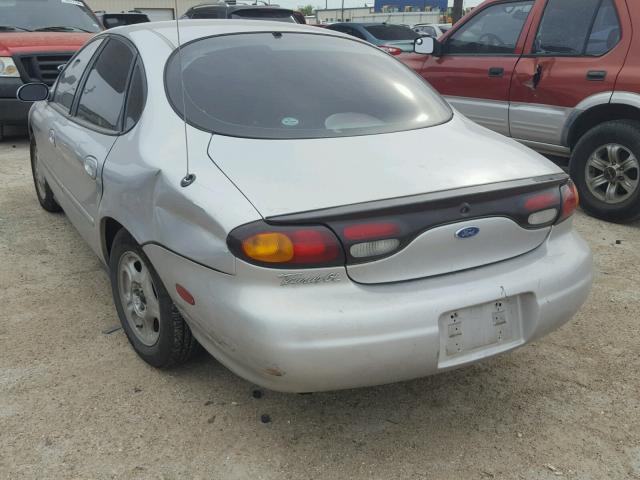 1FALP52U7VG316635 - 1997 FORD TAURUS GL SILVER photo 3