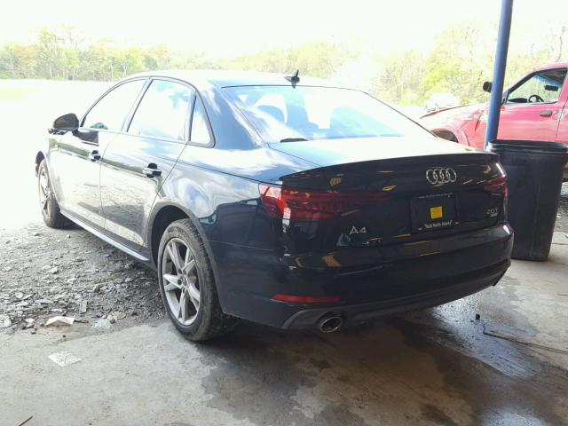 WAUKMAF44JA061342 - 2018 AUDI A4 ULTRA P BLACK photo 3