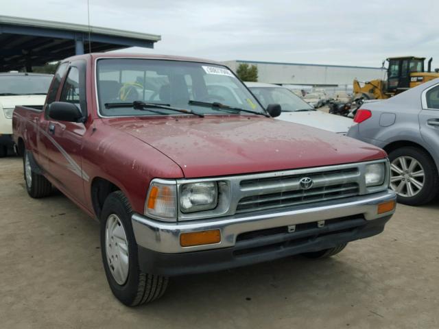 JT4RN93P8N5050189 - 1992 TOYOTA PICKUP 1/2 RED photo 1