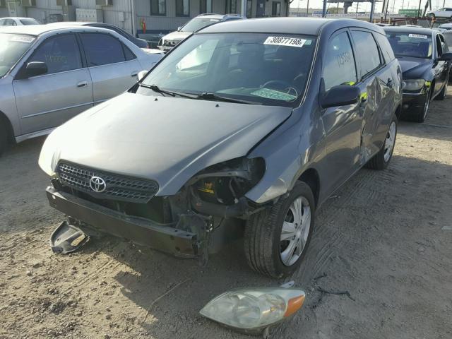 2T1KR32E16C565722 - 2006 TOYOTA COROLLA MA GRAY photo 2