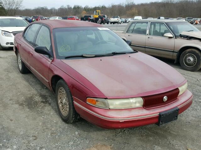 2C3HC56F5TH312841 - 1996 CHRYSLER LHS MAROON photo 1