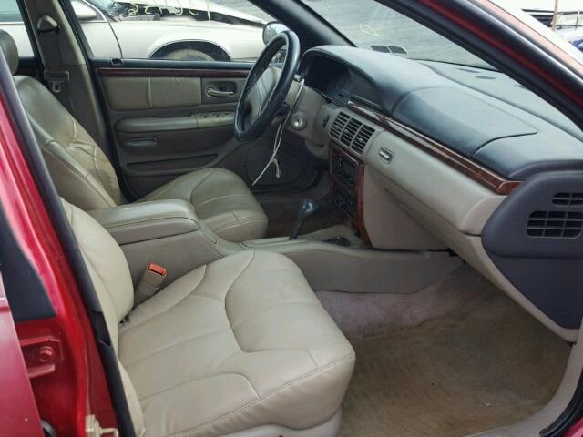 2C3HC56F5TH312841 - 1996 CHRYSLER LHS MAROON photo 5