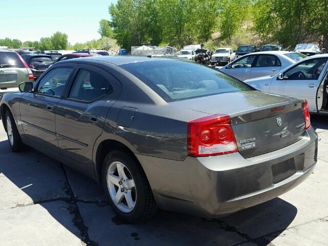 2B3CA3CVXAH141739 - 2010 DODGE CHARGER SX SILVER photo 3