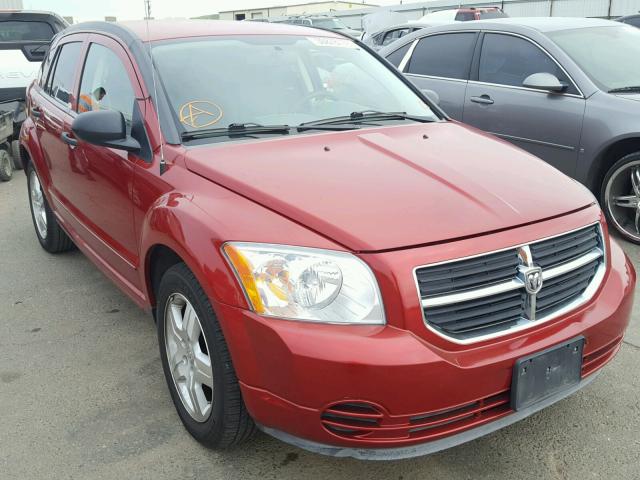 1B3HB48B07D203243 - 2007 DODGE CALIBER SX RED photo 1