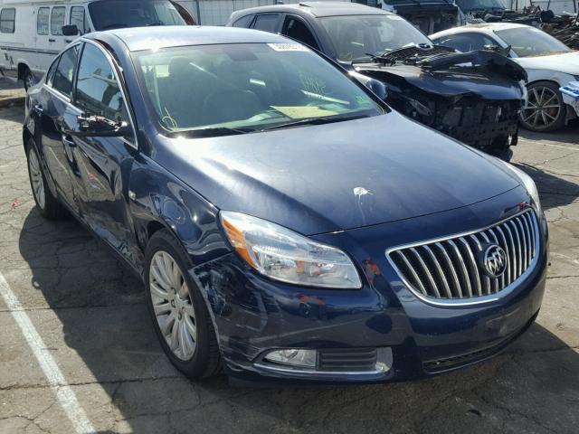 2G4GN5EC6B9178189 - 2011 BUICK REGAL CXL BLUE photo 1