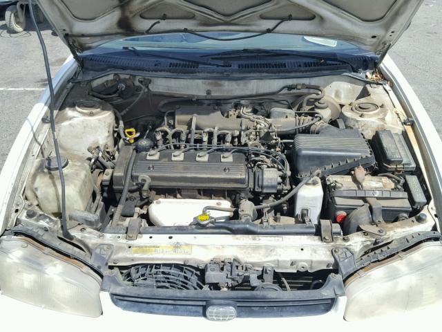 1Y1SK526XTZ016123 - 1996 GEO PRIZM BASE WHITE photo 7