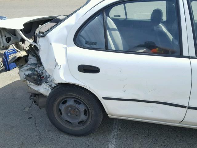 1Y1SK526XTZ016123 - 1996 GEO PRIZM BASE WHITE photo 9