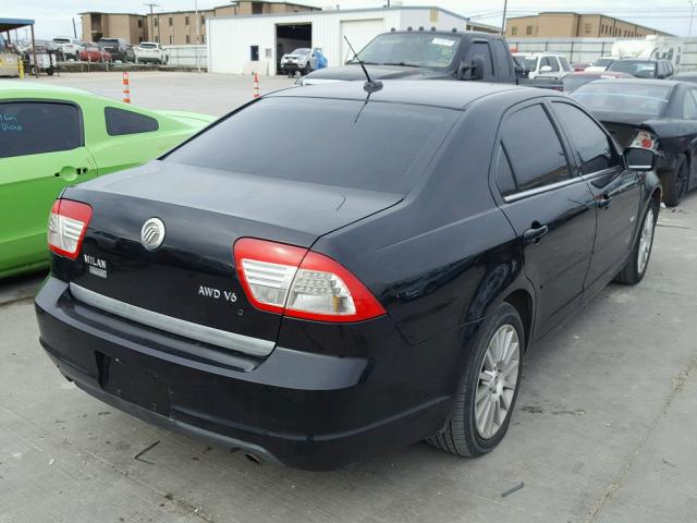 3MEHM02177R610905 - 2007 MERCURY MILAN PREM BLACK photo 4