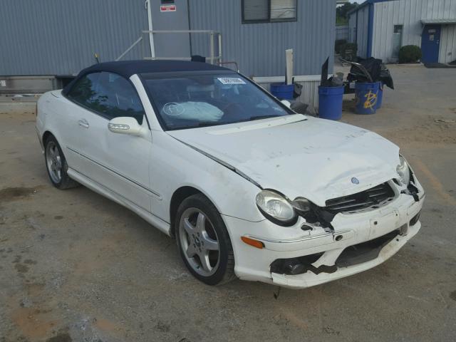 WDBTK75G84T019890 - 2004 MERCEDES-BENZ CLK 500 WHITE photo 1