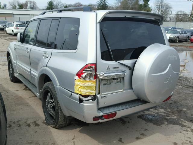 JA4NW51S73J016660 - 2003 MITSUBISHI MONTERO LI SILVER photo 3