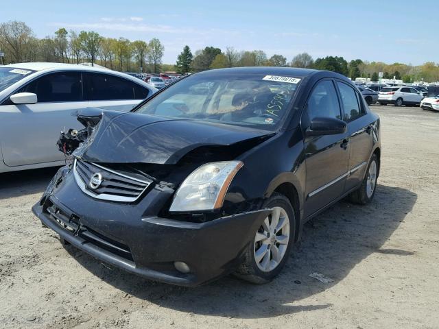 3N1AB6AP8CL661797 - 2012 NISSAN SENTRA 2.0 BLACK photo 2