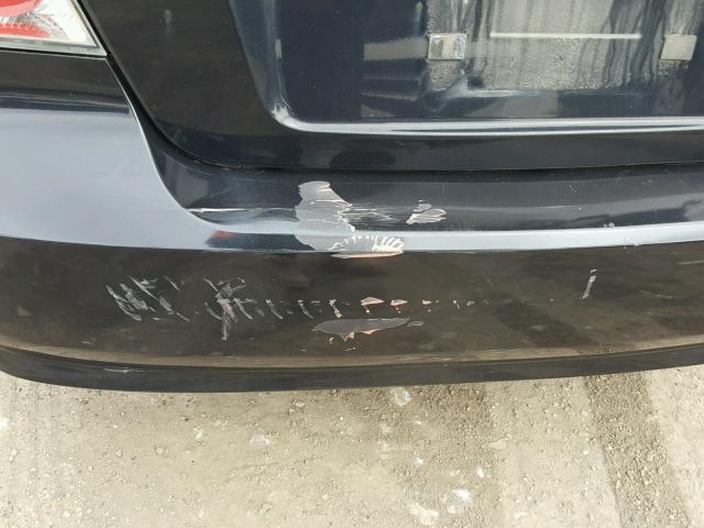 KL1TD5DE6AB093415 - 2010 CHEVROLET AVEO LS BLACK photo 9