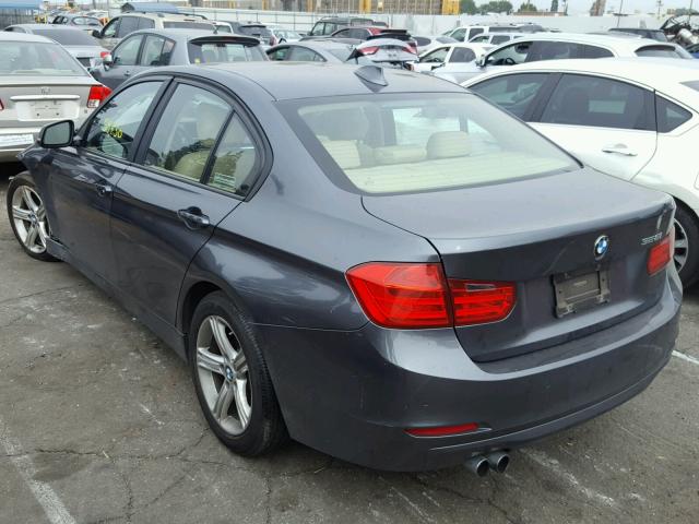 WBA3C1C51EK105253 - 2014 BMW 328 I SULE GRAY photo 3