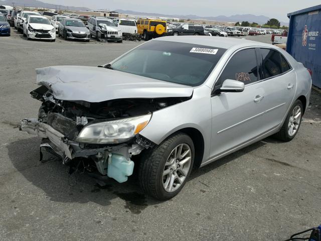 1G11C5SL9EF108324 - 2014 CHEVROLET MALIBU 1LT GRAY photo 2