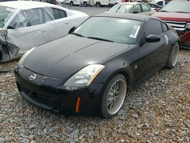 JN1AZ34D94T161303 - 2004 NISSAN 350Z COUPE BLACK photo 2