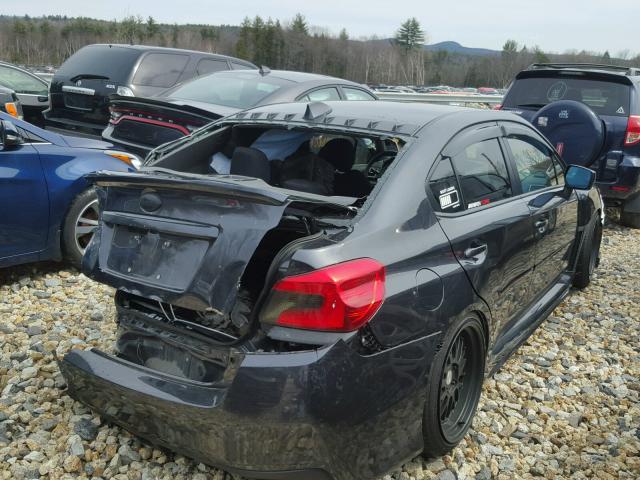 JF1VA1E65G9835092 - 2016 SUBARU WRX PREMIU GRAY photo 4