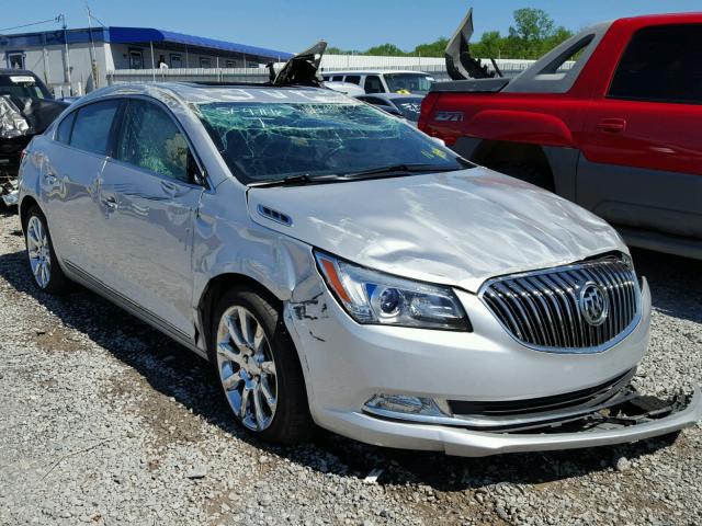1G4GB5G3XEF111922 - 2014 BUICK LACROSSE SILVER photo 1