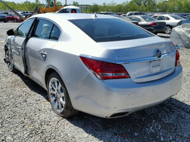 1G4GB5G3XEF111922 - 2014 BUICK LACROSSE SILVER photo 3