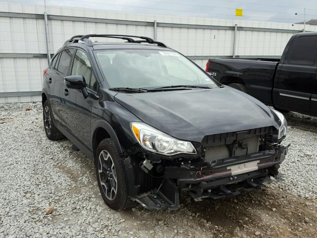 JF2GPANC9H8234235 - 2017 SUBARU CROSSTREK BLACK photo 1