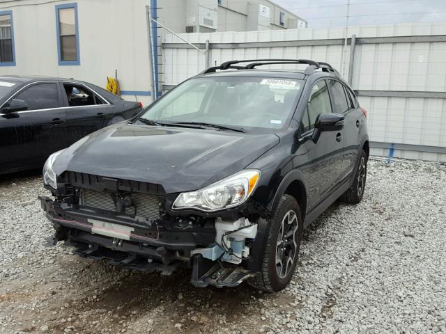 JF2GPANC9H8234235 - 2017 SUBARU CROSSTREK BLACK photo 2