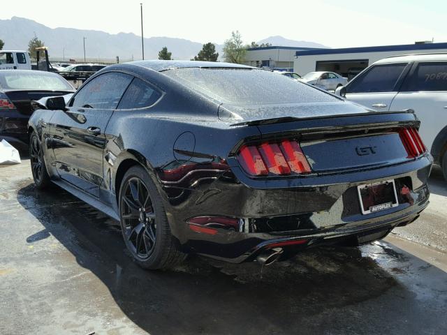 1FA6P8CF6H5340407 - 2017 FORD MUSTANG GT BLACK photo 3