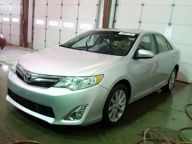 4T4BF1FK9ER351996 - 2014 TOYOTA CAMRY L SILVER photo 2