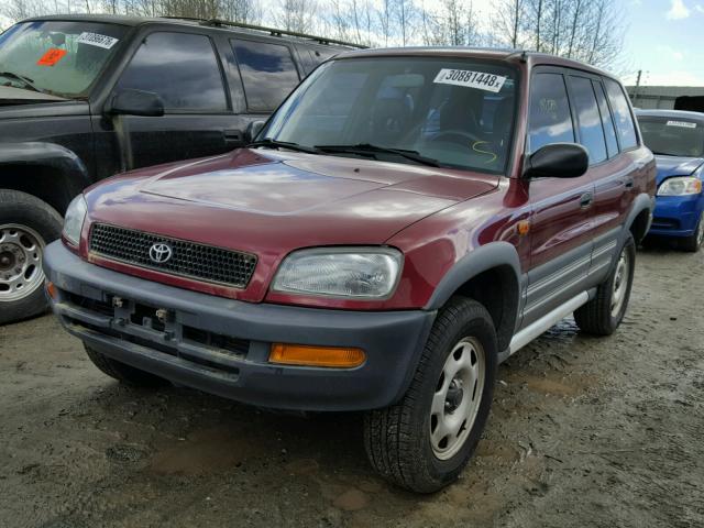 JT3HP10V2V7048764 - 1997 TOYOTA RAV4 MAROON photo 2