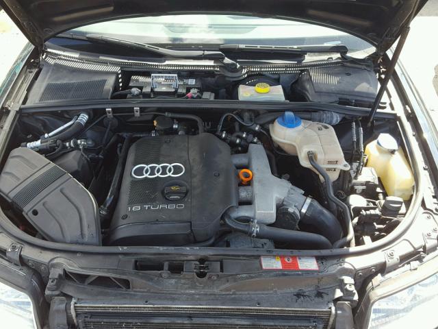 WAULC68E85A096983 - 2005 AUDI A4 1.8T QU BLACK photo 7