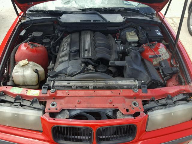 WBABK832XTET90446 - 1996 BMW 328 IC AUT RED photo 7