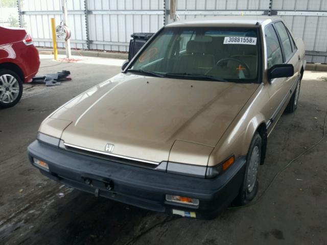 1HGCA562XJA177622 - 1988 HONDA ACCORD DX GOLD photo 2