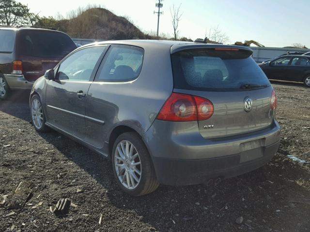 WVWFV71K46W097522 - 2006 VOLKSWAGEN NEW GTI GRAY photo 3