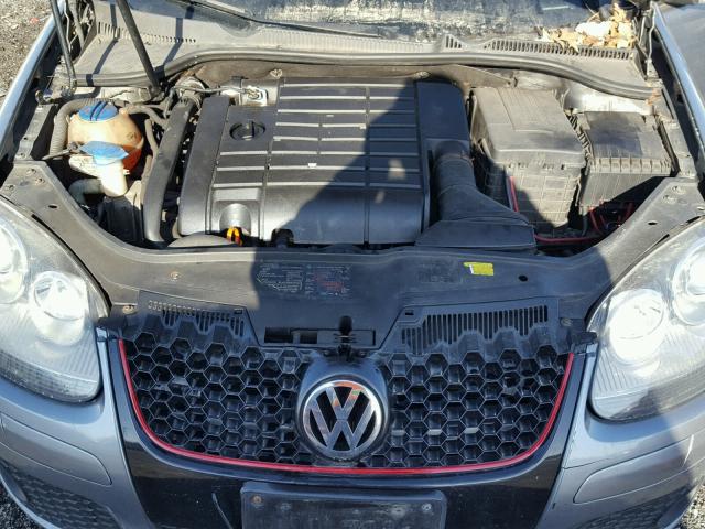 WVWFV71K46W097522 - 2006 VOLKSWAGEN NEW GTI GRAY photo 7