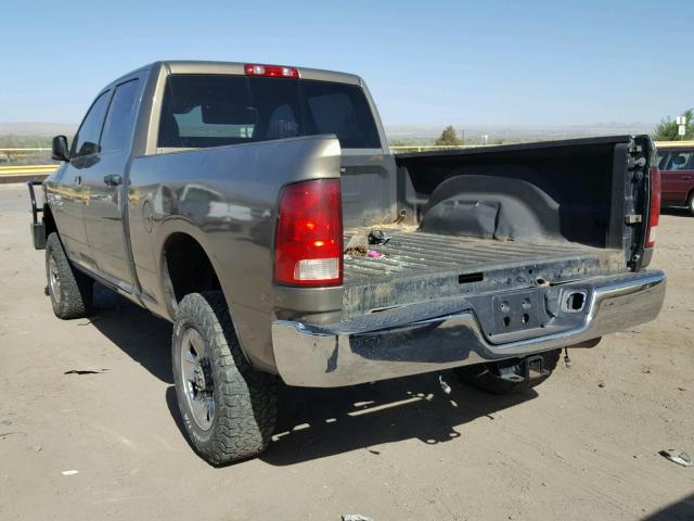 3C6UR5CL4EG289629 - 2014 RAM 2500 ST BROWN photo 3