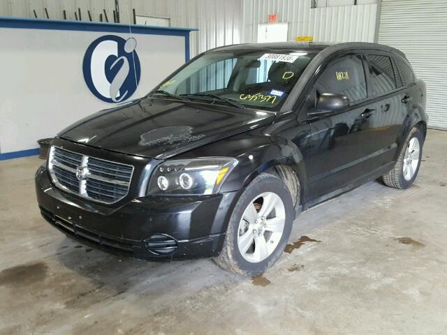 1B3CB4HAXAD635377 - 2010 DODGE CALIBER SX BLACK photo 2