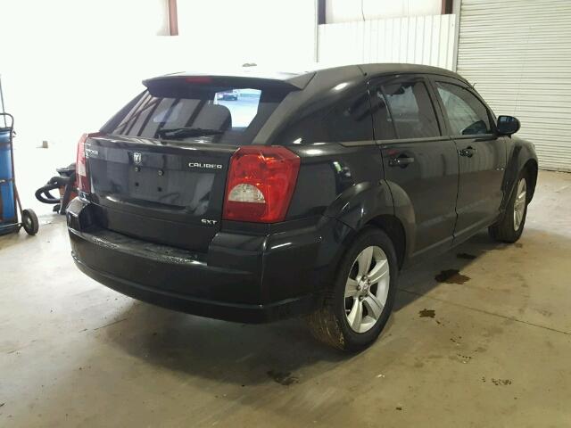 1B3CB4HAXAD635377 - 2010 DODGE CALIBER SX BLACK photo 4