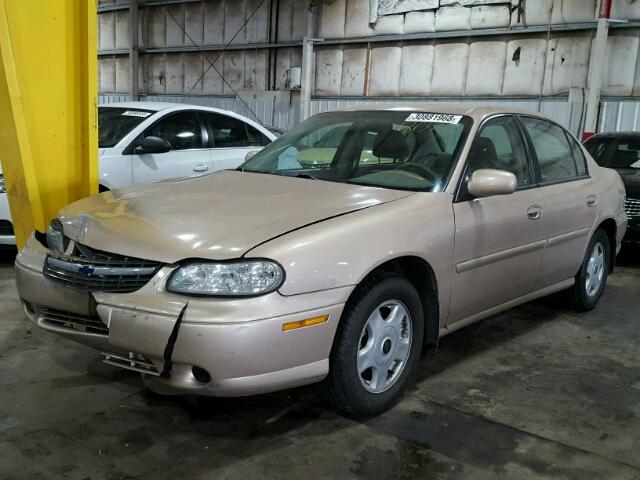 1G1NE52J116181370 - 2001 CHEVROLET MALIBU LS TAN photo 2